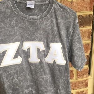 Zta zeta tau alpha lettered T-shirt